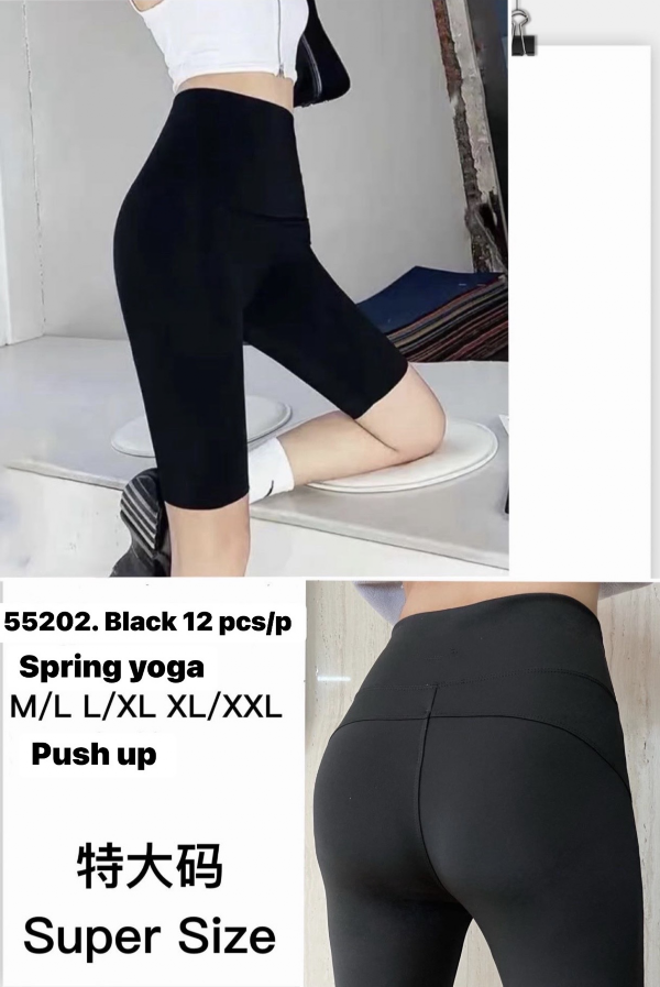 Legginsy damskie Roz M/L-L/XL, 1 Kolor Paczka 12 szt